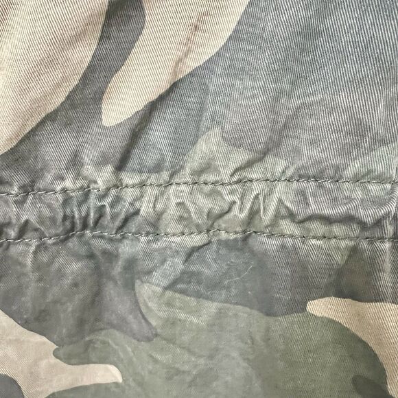 Abercrombie & Fitch Women’s Jacket Small Camo Full Zip Utility Field Cargo GUC - Picture 7 of 10